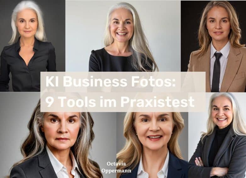 KI Business Fotos: 9 Tools im Test – welches liefert das beste Ergebnis?  [mit Beispiel-Fotos]